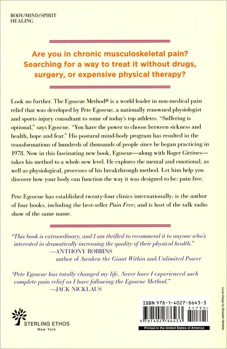 Pain Free Living: The Egoscue Method for Strength, Harmony, and Happiness