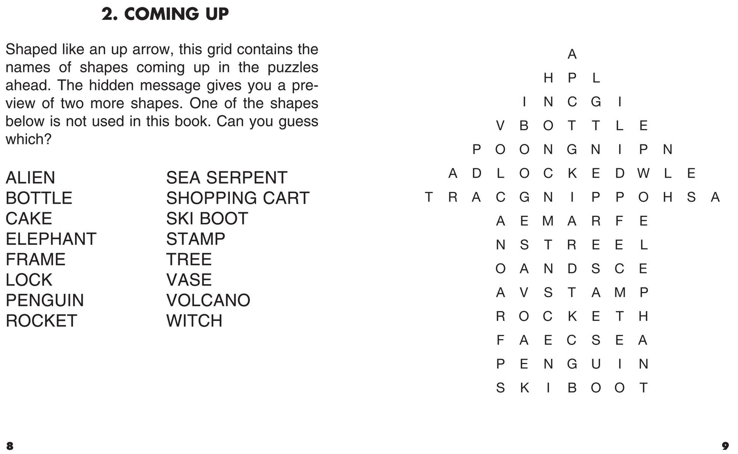 Large Print Word Search Puzzles 2