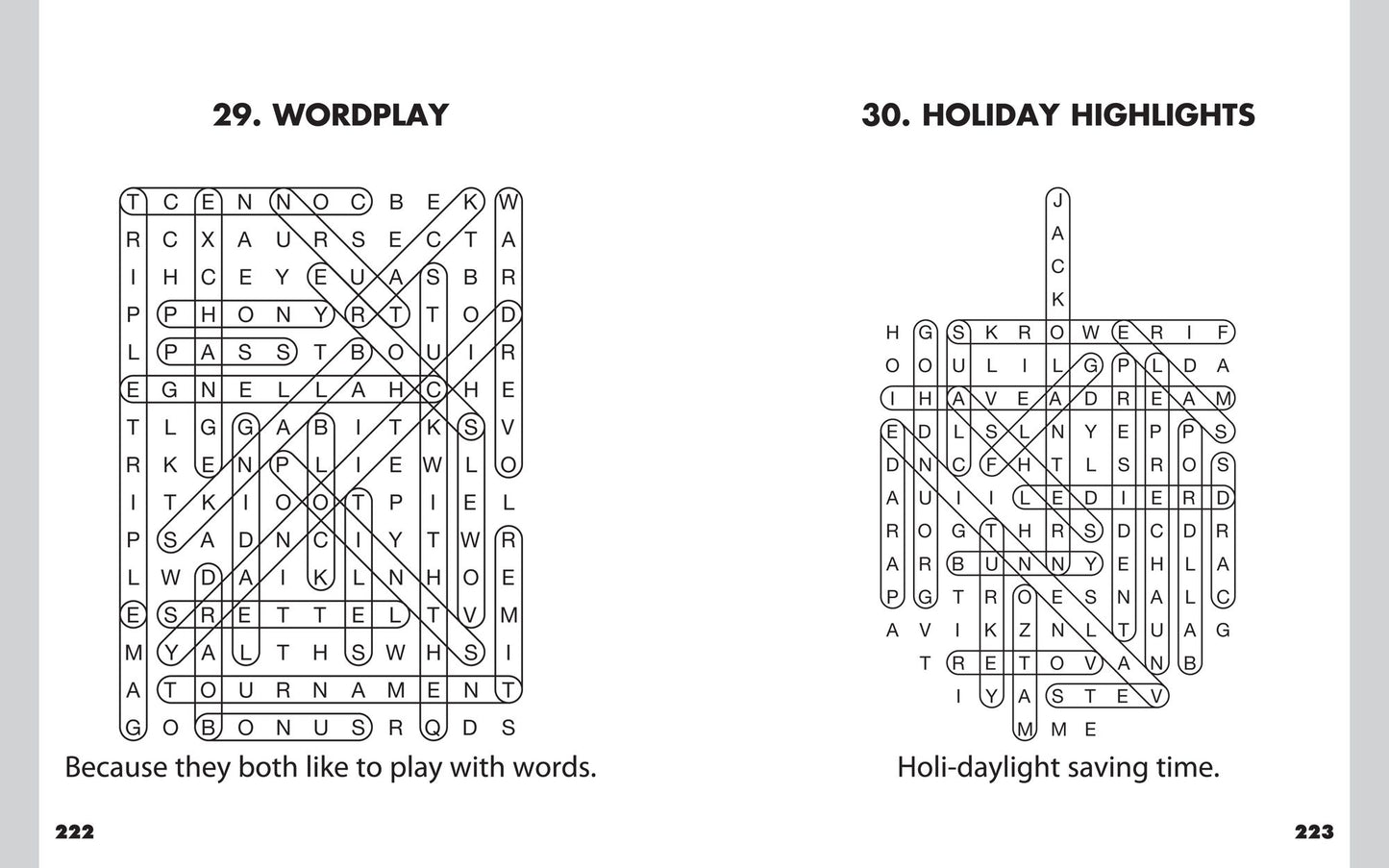 Large Print Word Search Puzzles 2