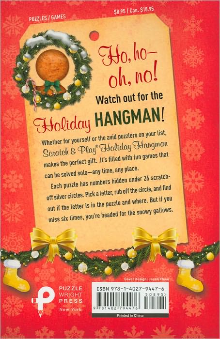 Scratch & Play Holiday Hangman