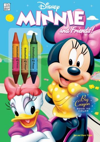 Minnie and Friends! [With Crayons]