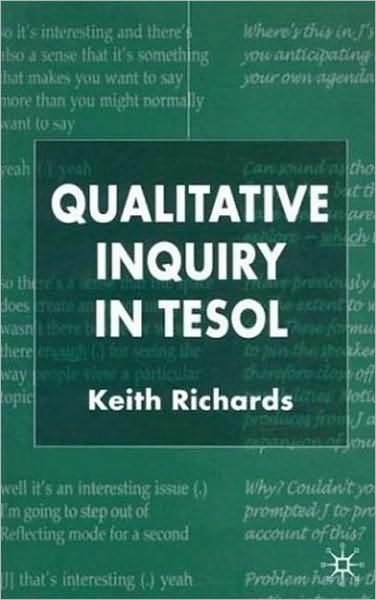 Qualitative Inquiry in TESOL