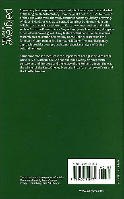 Consuming Keats: Nineteenth-Century Representations in Art and Literature