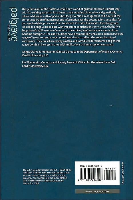 Living with the Genome: Ethical and Social Aspects of Human Genetics