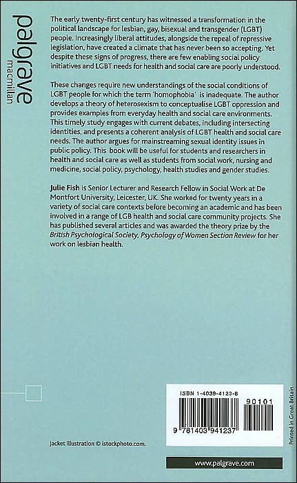 Heterosexism in Health and Social Care