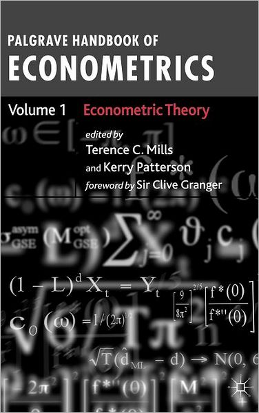 Palgrave Handbook of Econometrics: Volume 1: Econometric Theory