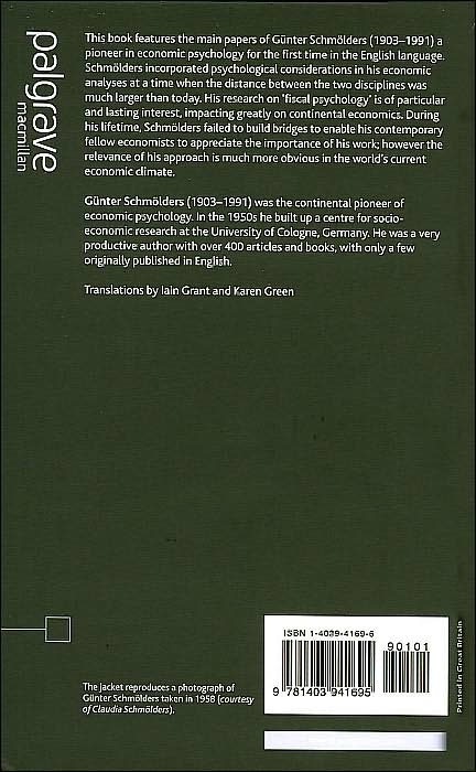The Psychology of Money and Public Finance