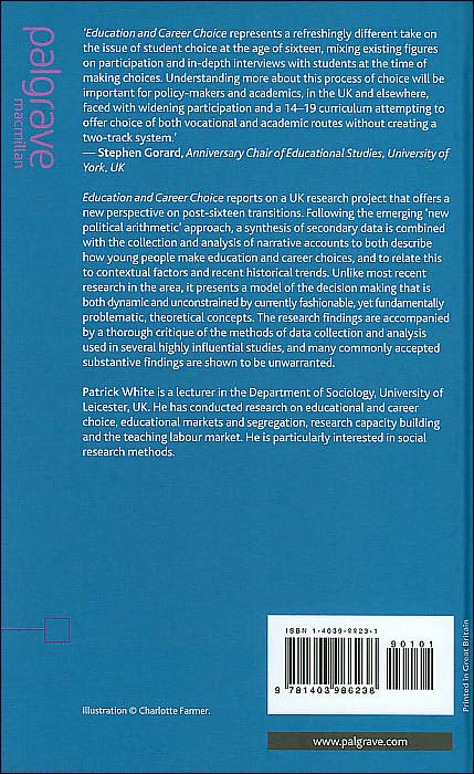 Education and Career Choice: A New Model of Decision Making