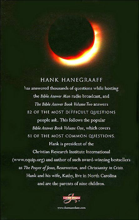 The Bible Answer Book, Volume 2