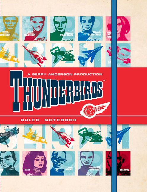 Thunderbirds Faces Notebook
