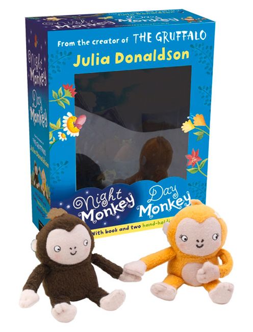 Night Monkey, Day Monkey Book and Plush Gift Set