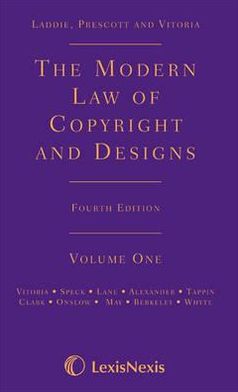 The Modern Law of Copyright and Designs
