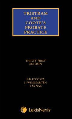 Tristram and Coote's Probate Practice.