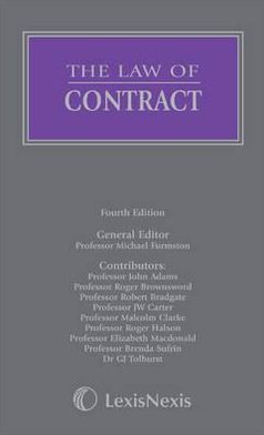 The Law of Contract. General Editor, Michael Furmston