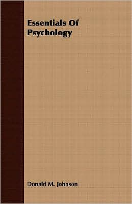 Essentials Of Psychology