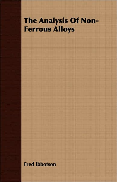 Analysis of Non-Ferrous Alloys