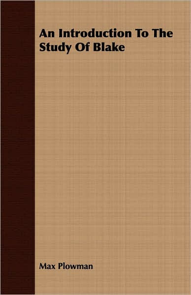 An Introduction To The Study Of Blake