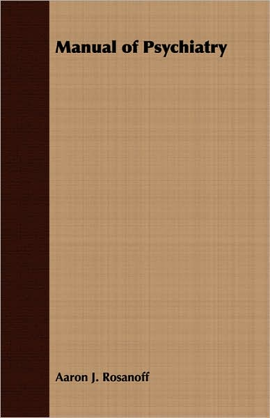 Manual Of Psychiatry