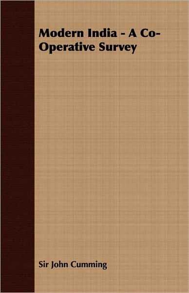 Modern India - A Co-Operative Survey