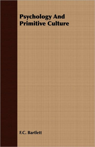 Psychology and Primitive Culture