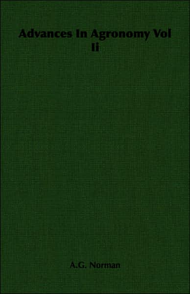 Advances in Agronomy Vol II