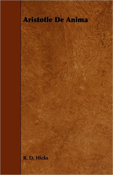 Aristotle De Anima