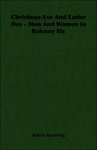 Christmas-Eve And Easter Day - Men And Women In Balcony Etc