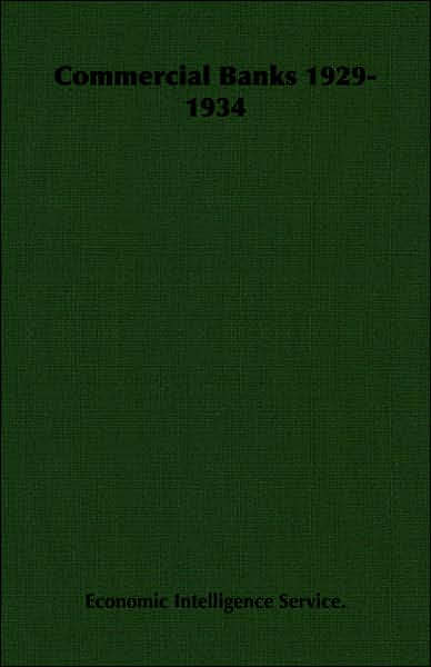 Commercial Banks 1929-1934