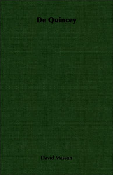 De Quincey