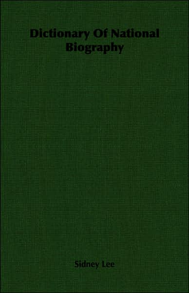 Dictionary of National Biography