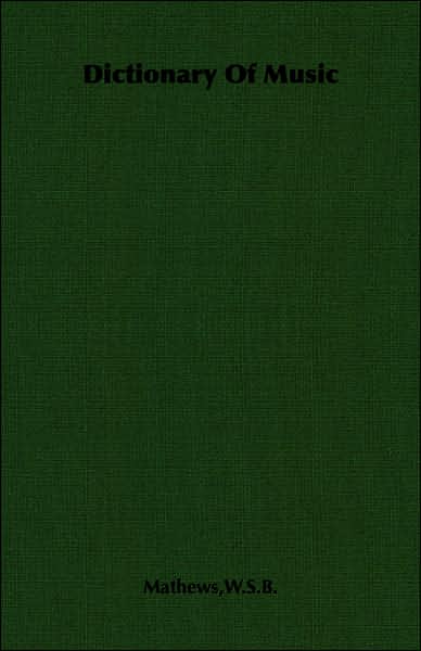 Dictionary of Music