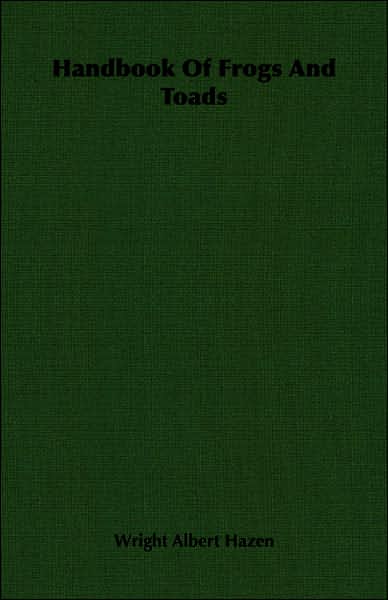 Handbook of Frogs and Toads