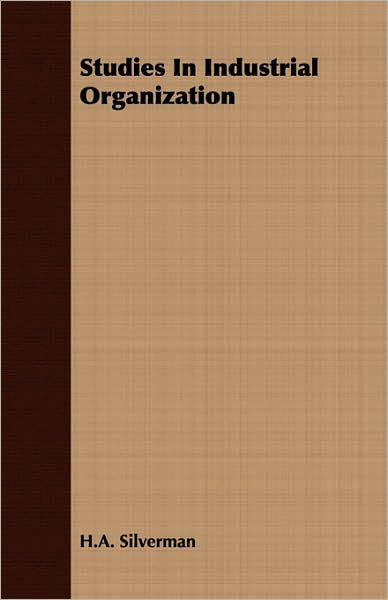 Studies in Industrial Organization
