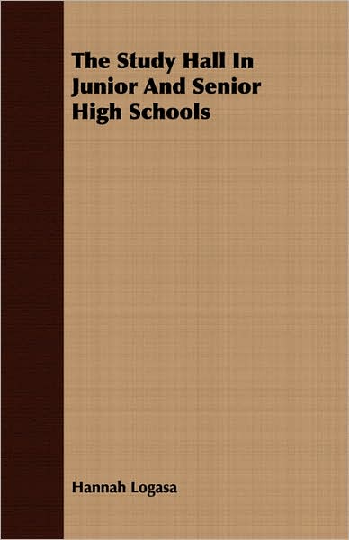 Study Hall in Junior and Senior High Schools