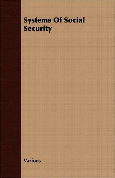 Systems of Social Security