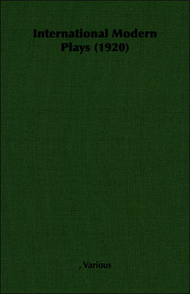 International Modern Plays (1920)