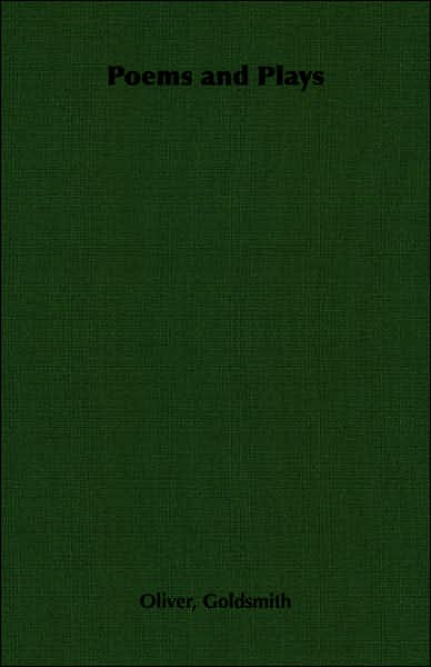 Poems and Plays