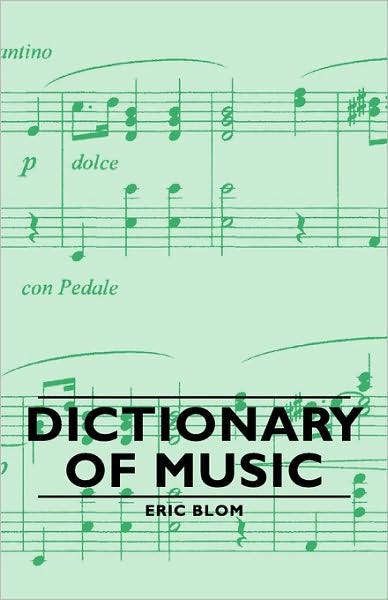 Dictionary Of Music