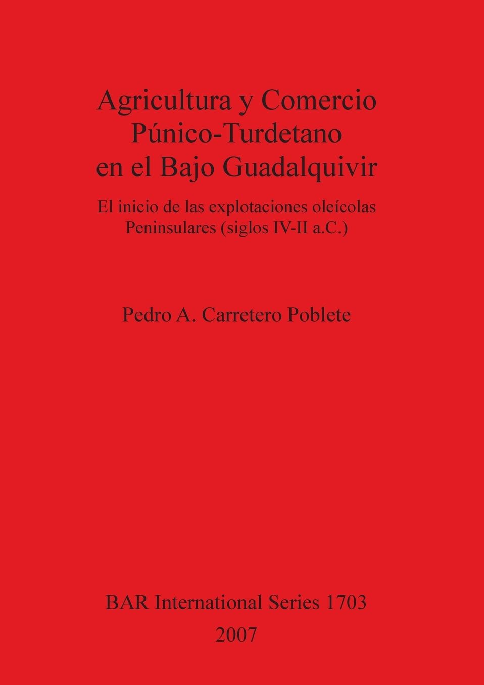 Agricultura y Comercio Punico BAR S1703