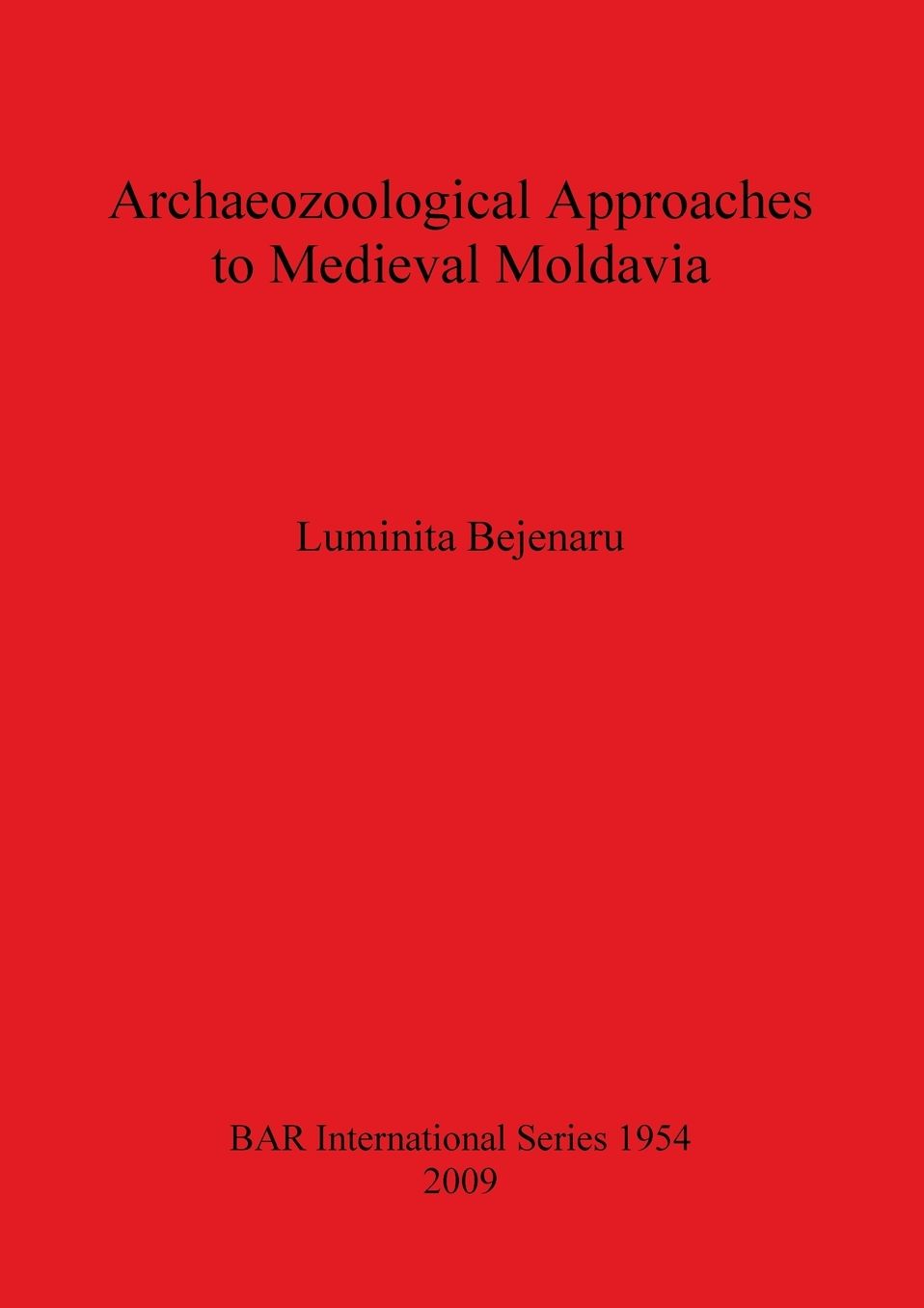 Archaeozoological Approach to Medieval Moldavia