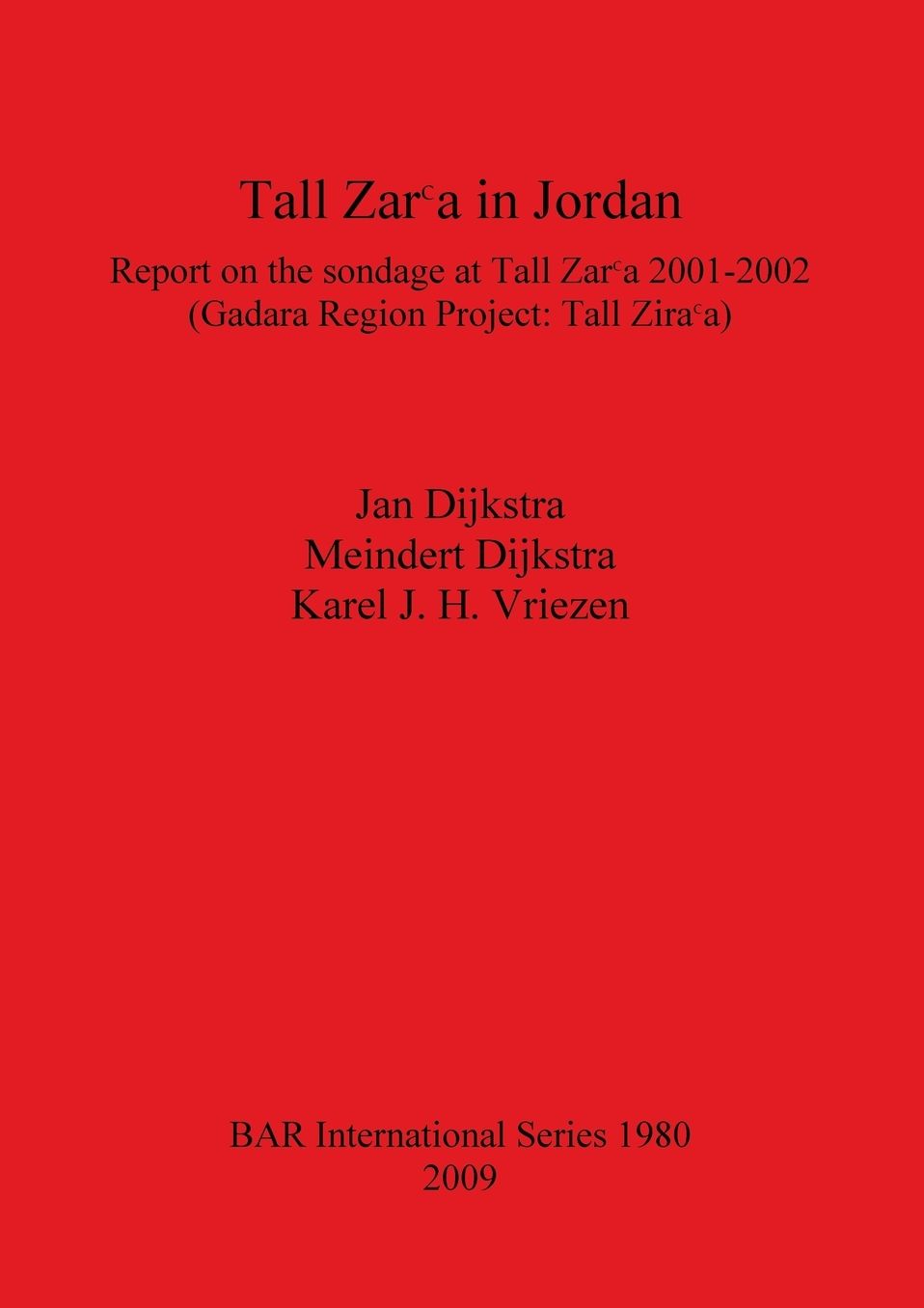 Tall Zarca in Jordan