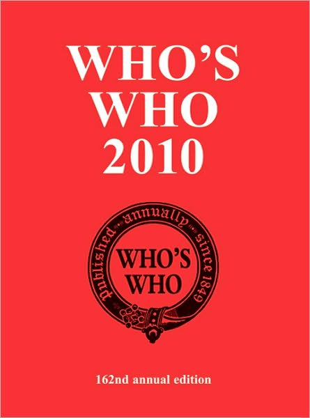 Who's Who 2010
