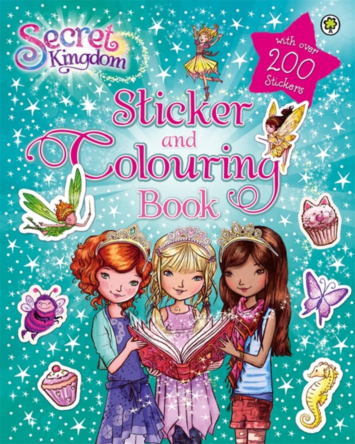 Secret Kingdom Sticker and Colouring Book