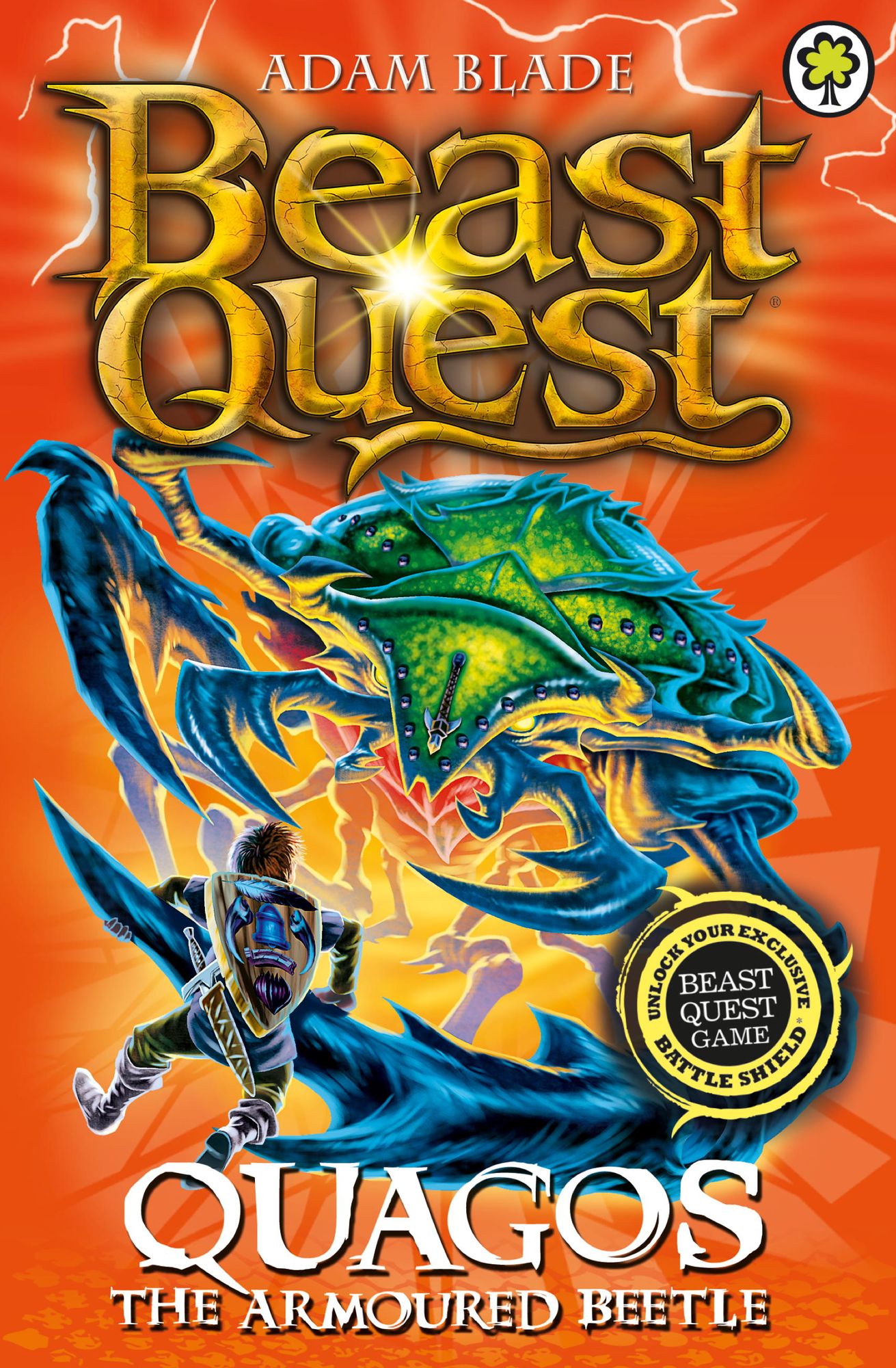 Quagos the Armoured Beetle (Beast Quest Series #86)