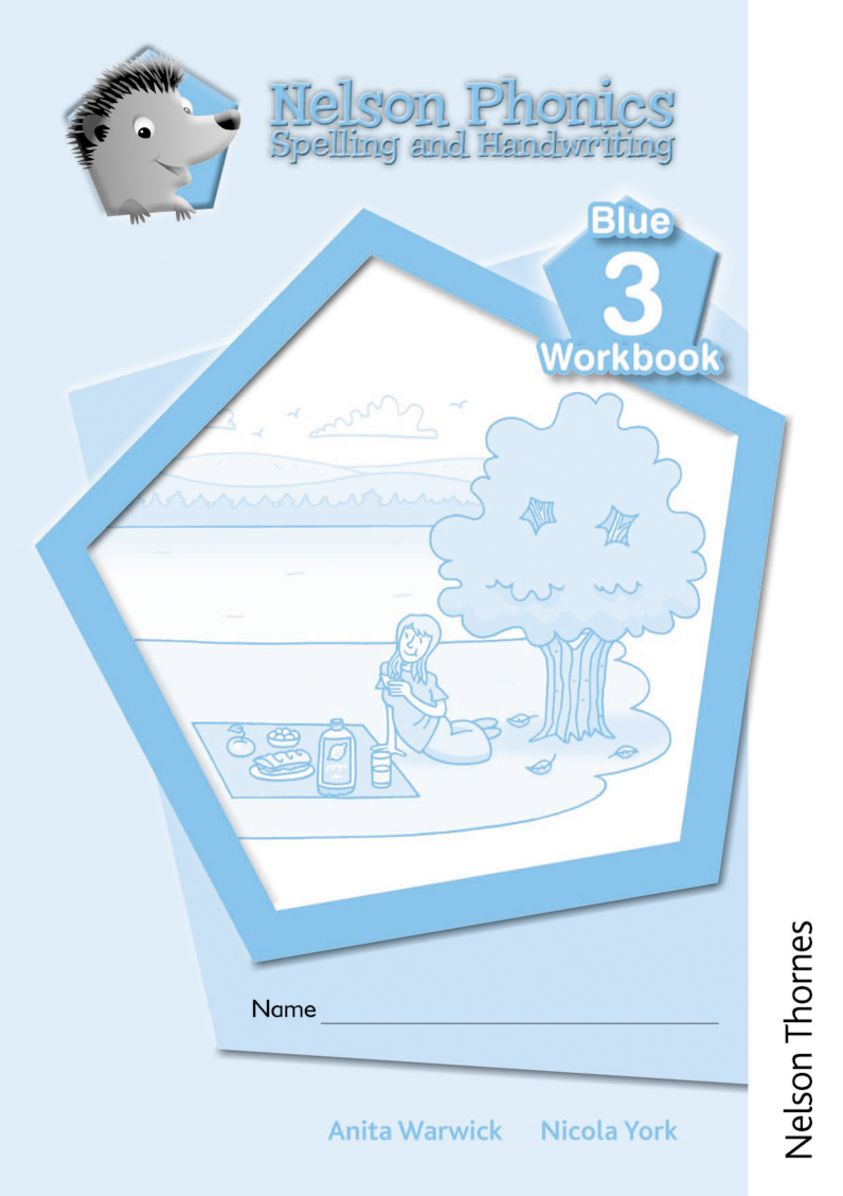 Nelson Phonics Spelling and Handwriting Blue Workbooks 3 (10)