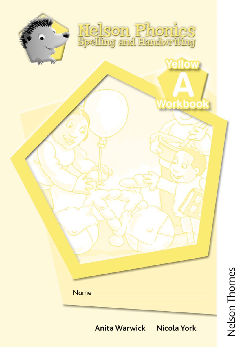 Nelson Phonics Spelling and Handwriting Yellow Workbooks a (10)