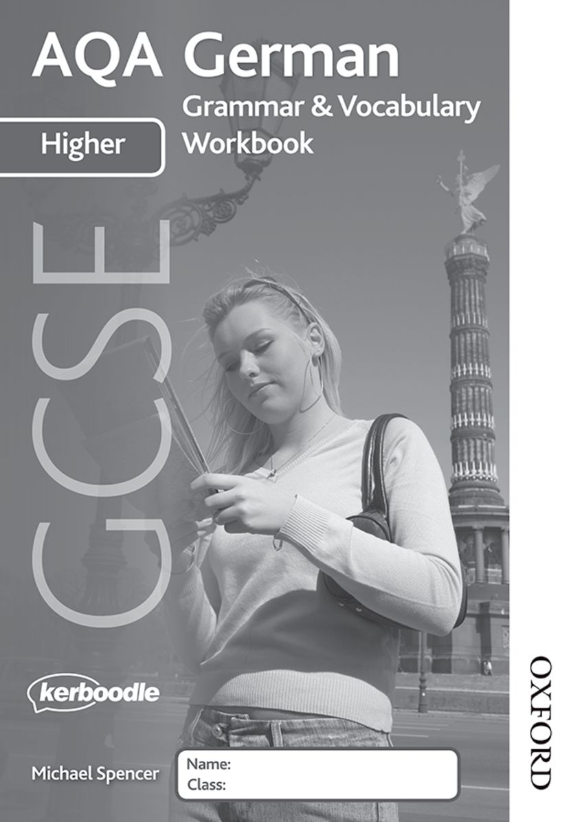 AQA GCSE German Higher Grammar & Vocabulary Workbooks: Pack of 8