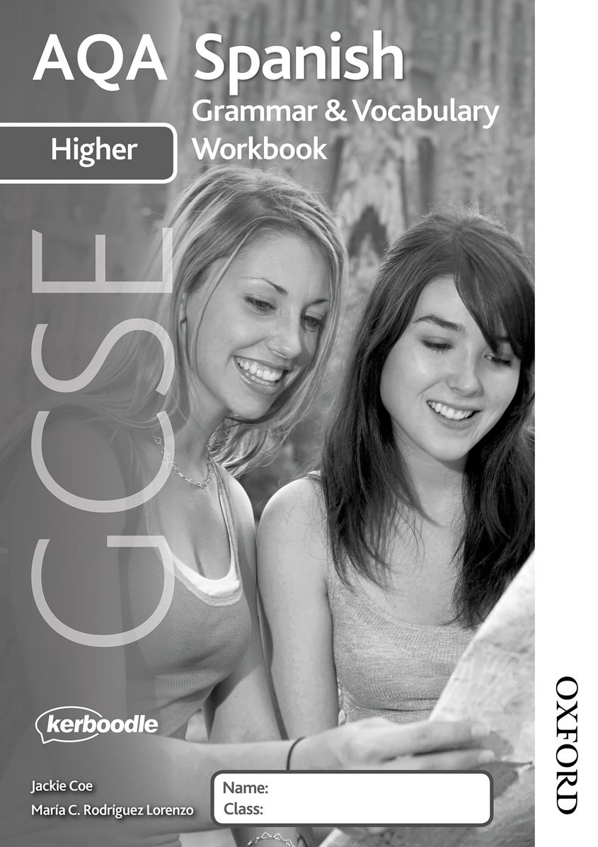 AQA GCSE Spanish Higher Grammar & Vocabulary Workbooks: Pack of 8