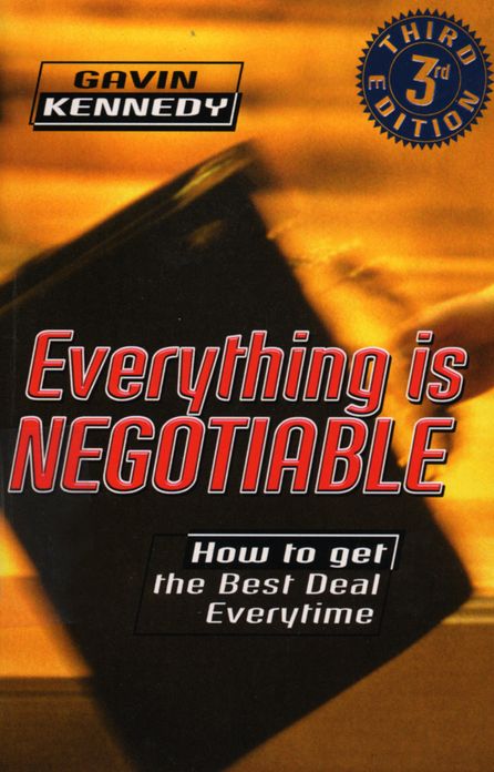 Everything Is Negotiable