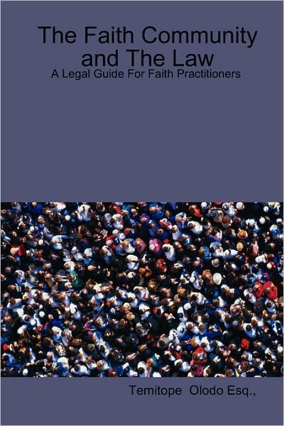 The Faith Community And The Law